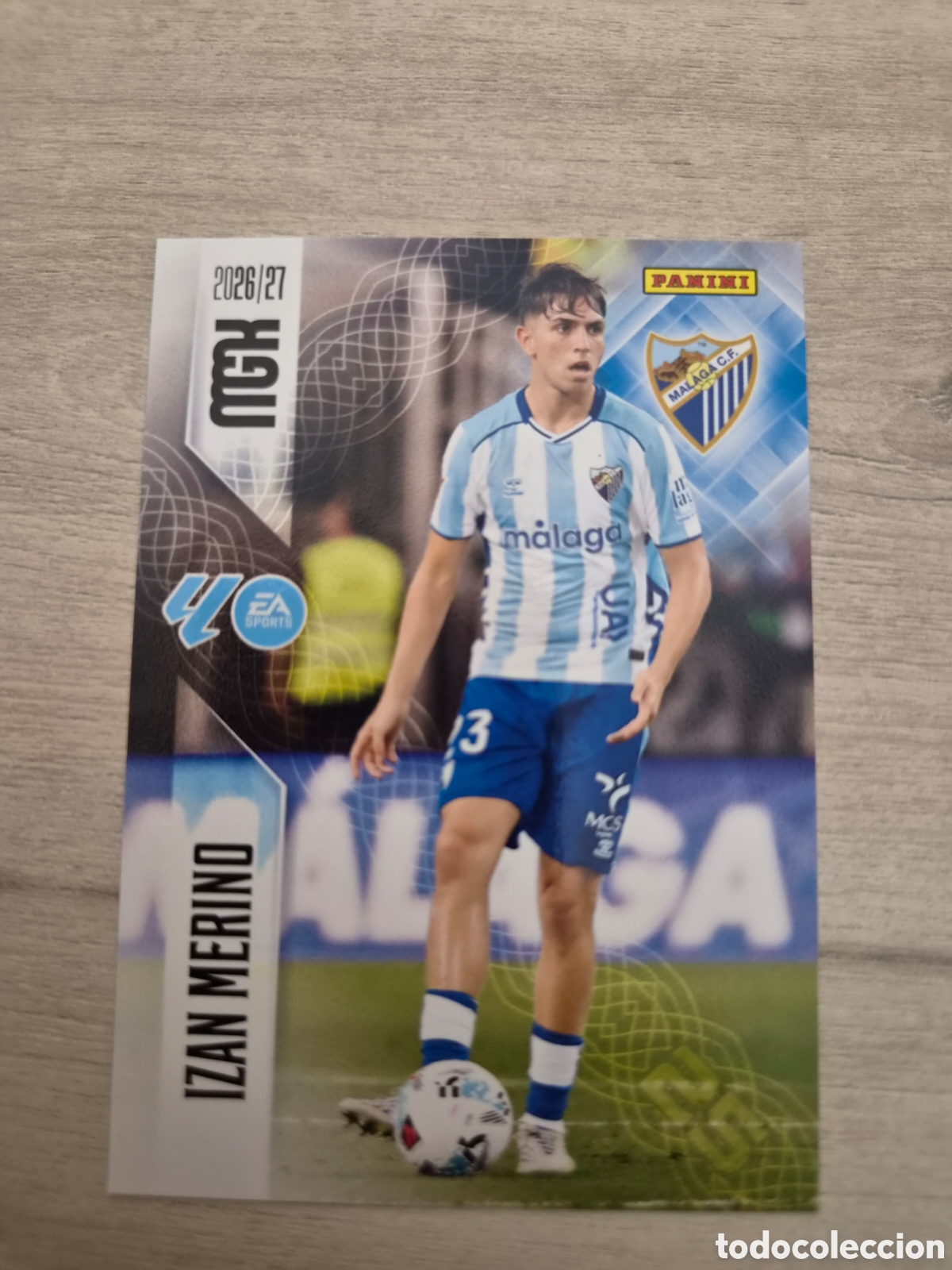 Cromos de f&uacute;tbol: N&deg;244 Malaga Izan Merino Megacracks 26/27