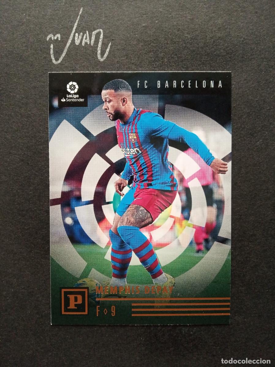 Football Stickers: N&ordm; 27 MEMPHIS DEPAY FC BARCELONA NETHERLANDS ⚽ PANINI &reg; CHRONICLES LIGA 2021 2022 21 22 NUEVO
