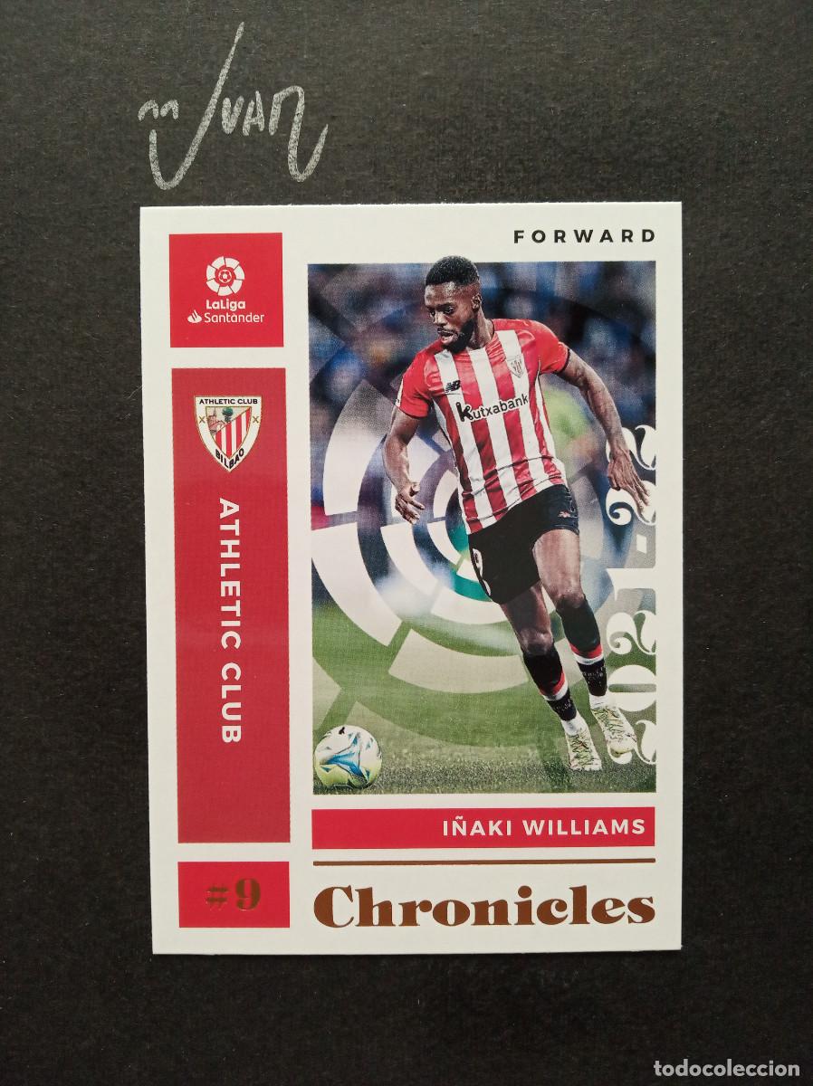 Cromos de Futebol: N&ordm; 1 I&Ntilde;AKI WILLIAMS ATHLETIC CLUB BILBAO GHANA ⚽ PANINI &reg; CHRONICLES LIGA 2021 2022 21 22 NUEVO