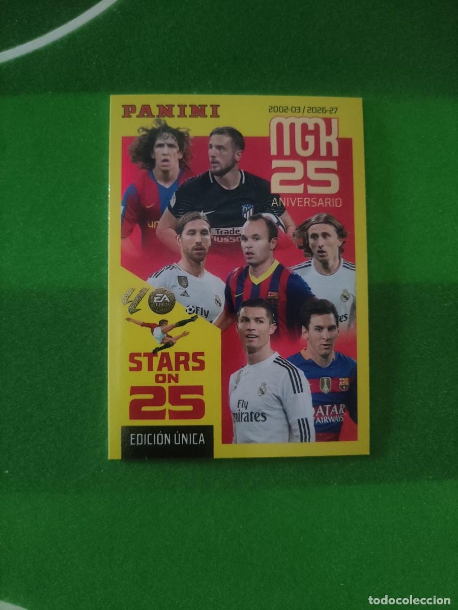 Cromos de Futebol: 425 Messi, Cristiano Ronaldo, Modric, lniesta, Ramos, Puyol Stars on 25 Megacracks 2026/27 26/27
