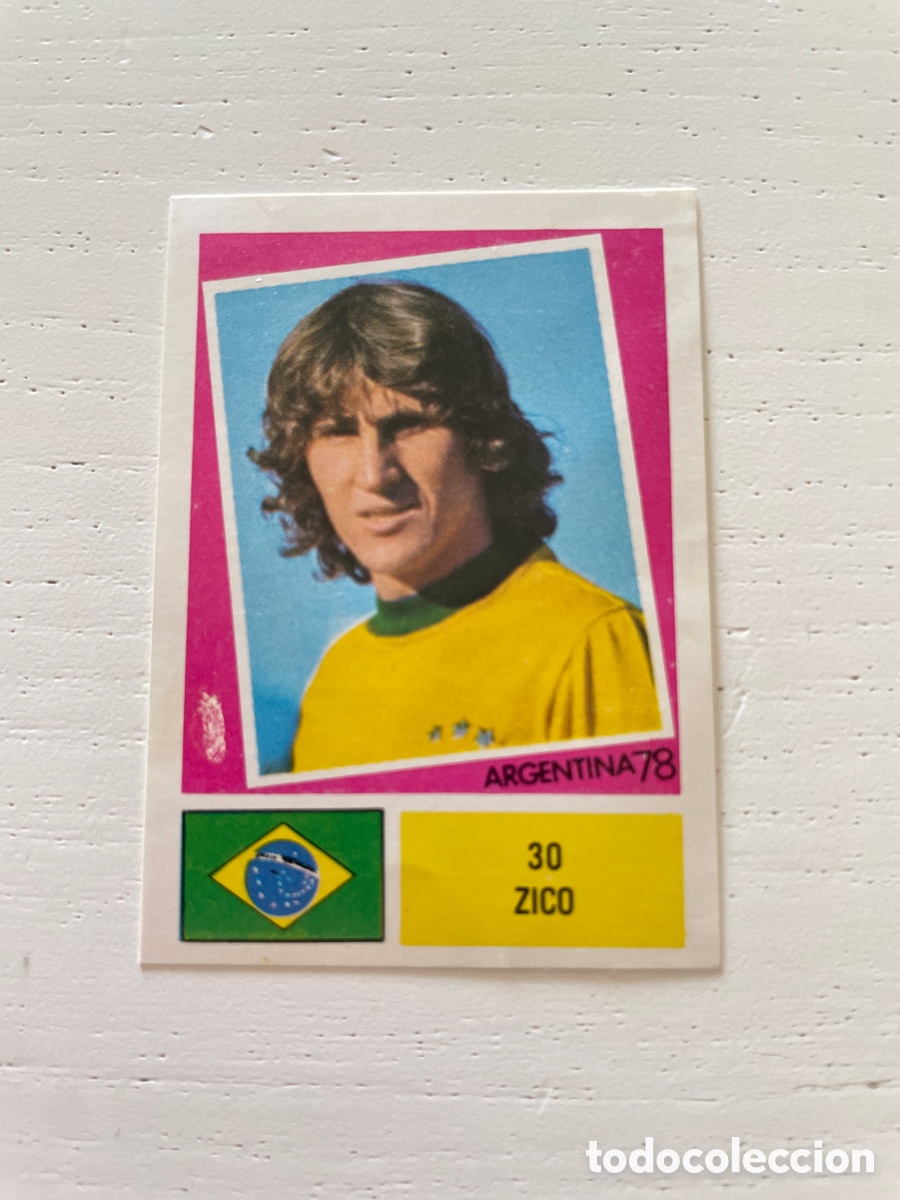 Cromos de Futebol: ARGENTINA 78 cromo 30 ZICO