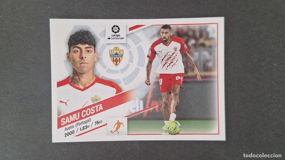 Cromos de f&uacute;tbol: L1 SAMU COSTA U. D. ALMERIA LIGA ESTE 2022 2023 22 23 NUNCA PEGADO SIN PEGAR