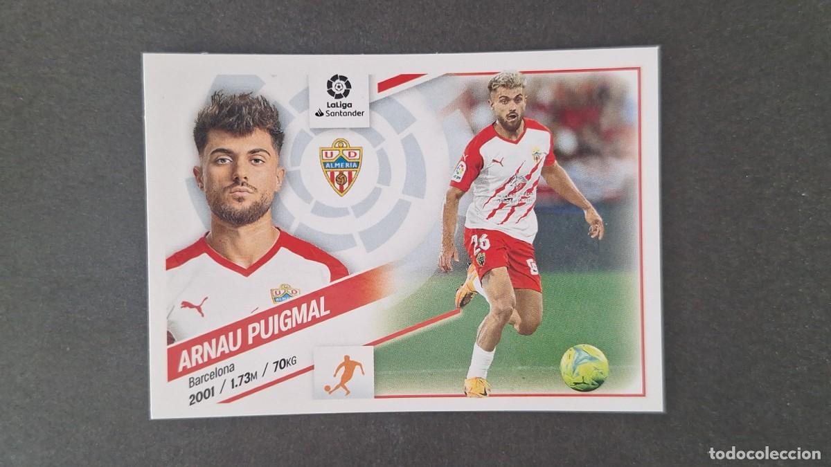 Cartes &agrave; collectionner de Football: L1 ARNAU PUIGMAL U. D. ALMERIA LIGA ESTE 2022 2023 22 23 NUNCA PEGADO SIN PEGAR