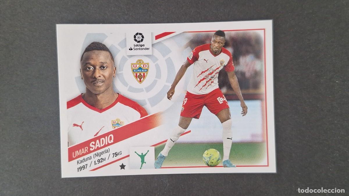 Cromos de f&uacute;tbol: L1 SADIQ U. D. ALMERIA LIGA ESTE 2022 2023 22 23 NUNCA PEGADO SIN PEGAR