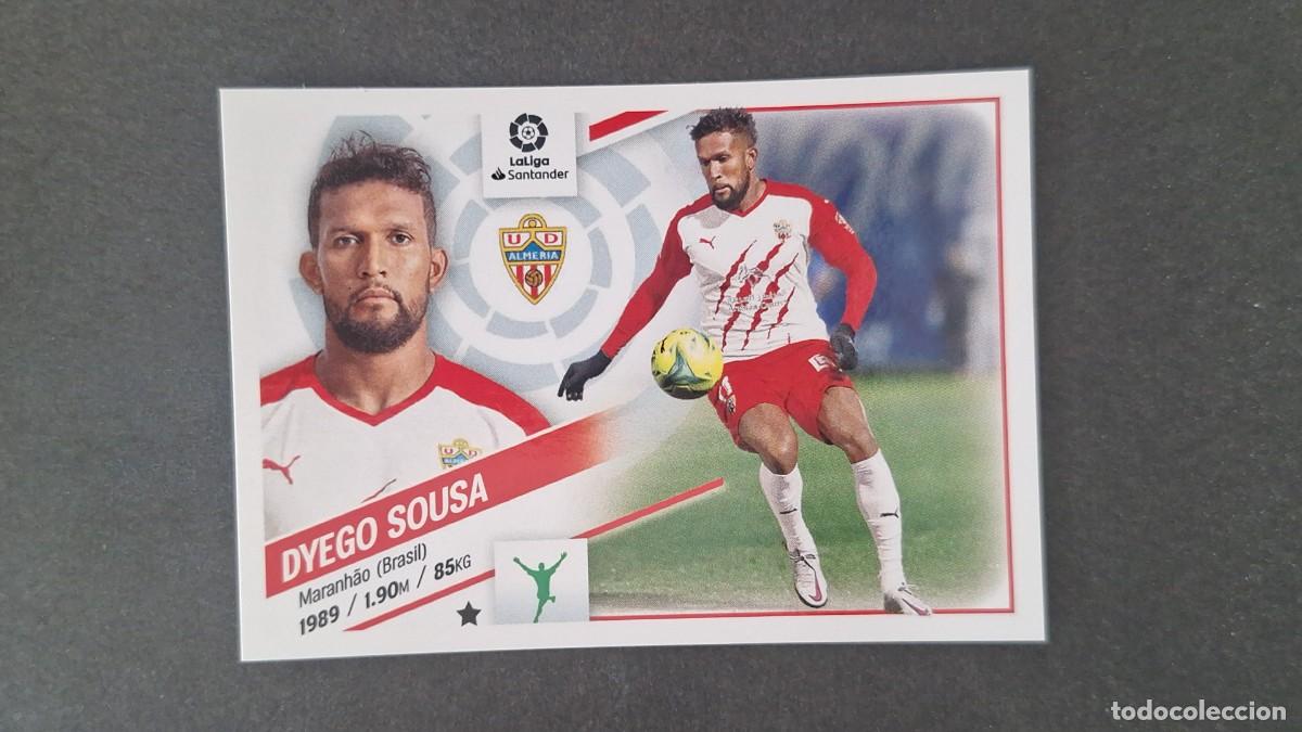 Cromos de f&uacute;tbol: L1 DYEGO SOUSA U. D. ALMERIA LIGA ESTE 2022 2023 22 23 NUNCA PEGADO SIN PEGAR