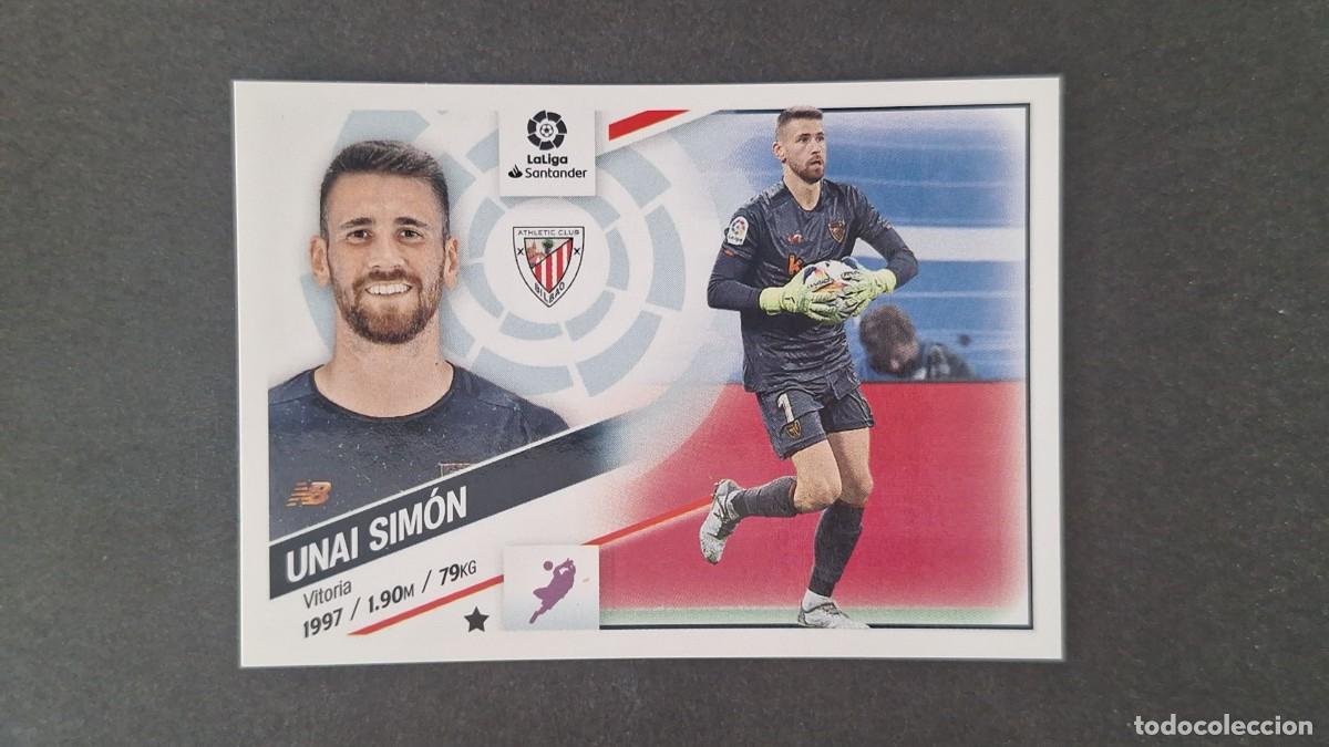 Cromos de f&uacute;tbol: L1 UNAI SIMON ATHLETIC CLUB DE BILBAO LIGA ESTE 2022 2023 22 23 NUNCA PEGADO SIN PEGAR