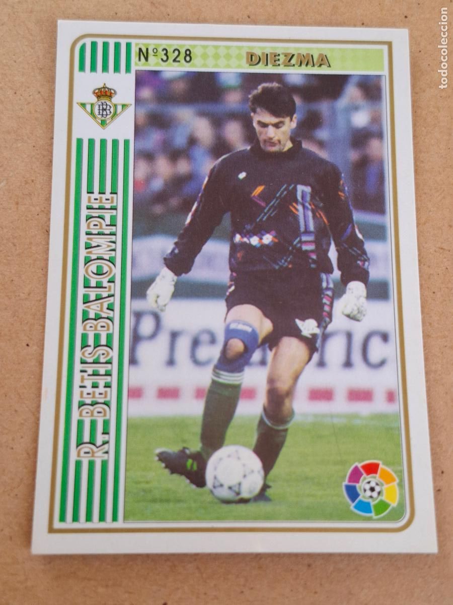 Cromos de Futebol: MUNDICROMO 94 95 1994 1995 - 328 DIEZMA - REAL BETIS
