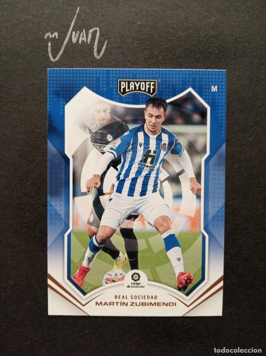 Figurine di Calcio: 79 ZUBIMENDI REAL SOCIEDAD ESPA&Ntilde;A MUNDIAL 2026 ⚽ PANINI &reg; CHRONICLES PLAYOFF LIGA 2021 2022 21 22