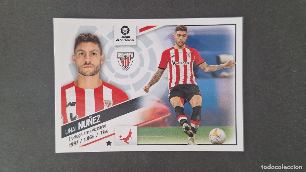 Figurine di Calcio: L1 NU&Ntilde;EZ ATHLETIC CLUB DE BILBAO LIGA ESTE 2022 2023 22 23 NUNCA PEGADO SIN PEGAR