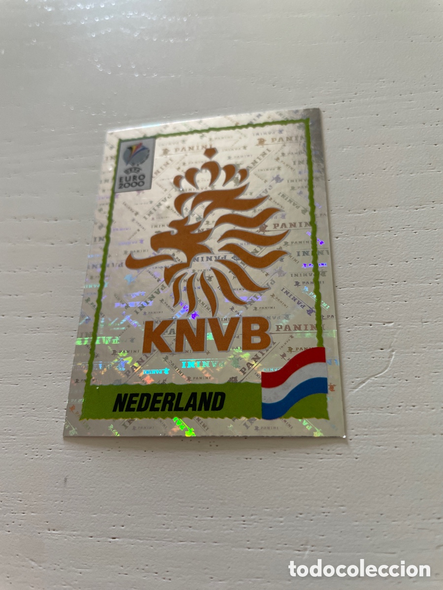 Football Stickers: UEFA EURO 2000 cromo 271 NEDERLAND sin pegar