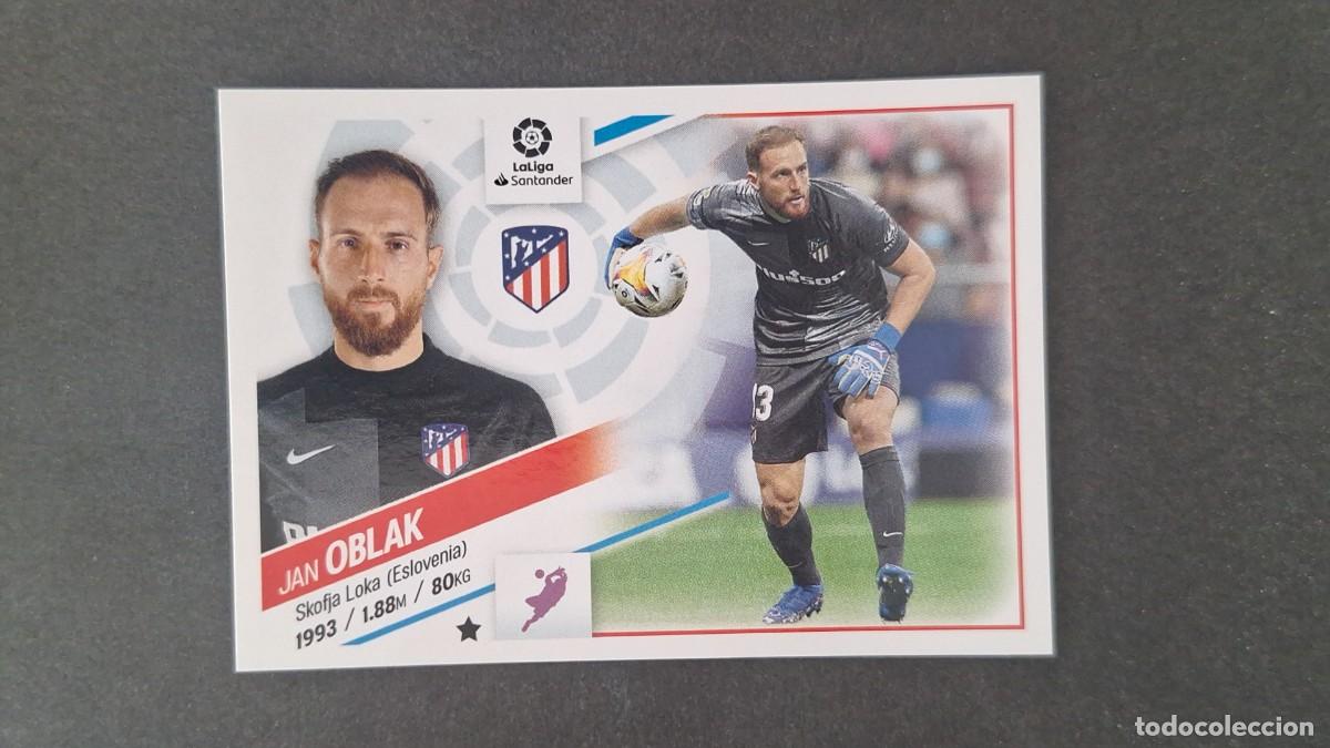 Cromos de f&uacute;tbol: L1 OBLAK ATLETICO DE MADRID LIGA ESTE 2022 2023 22 23 NUNCA PEGADO SIN PEGAR