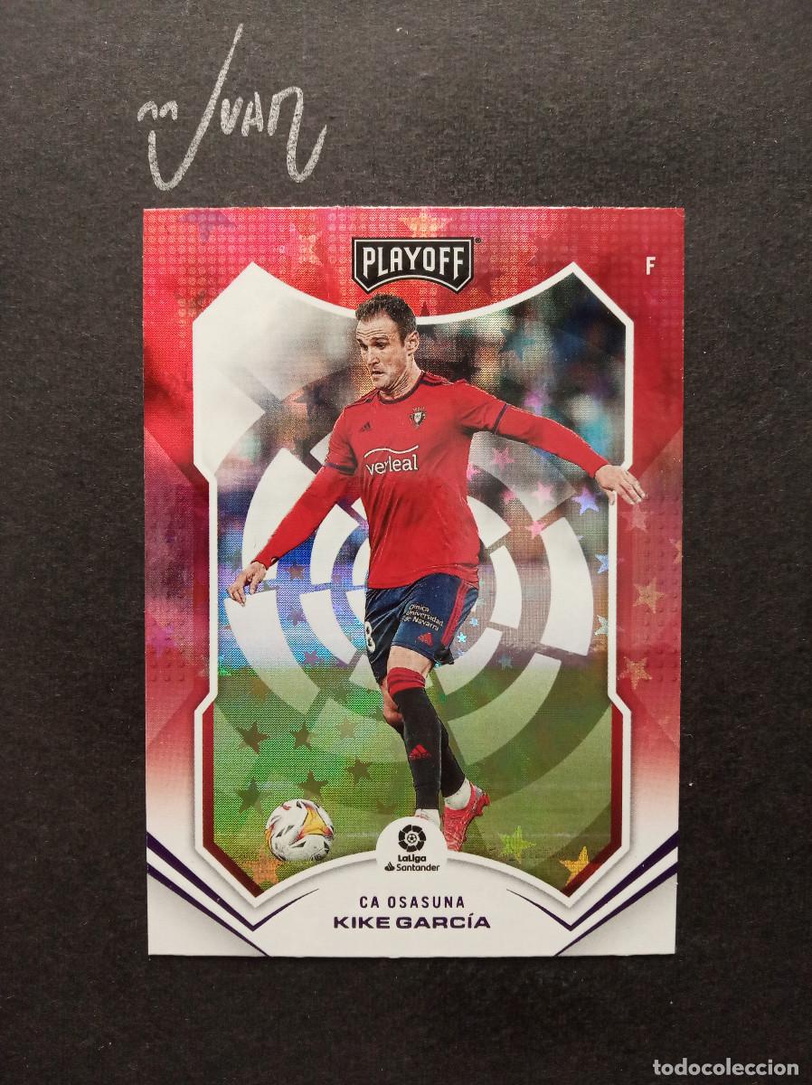 Cromos de f&uacute;tbol: N&ordm; 63 PURPLE ASTRO KIKE GARCIA CA OSASUNA ⚽ PANINI &reg; CHRONICLES PLAYOFF LIGA 2021 2022 21 22 NUEVO