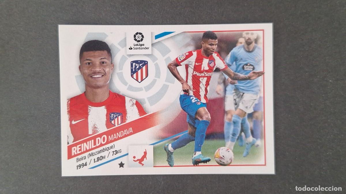Cromos de f&uacute;tbol: L1 REINILDO ATLETICO DE MADRID LIGA ESTE 2022 2023 22 23 NUNCA PEGADO SIN PEGAR