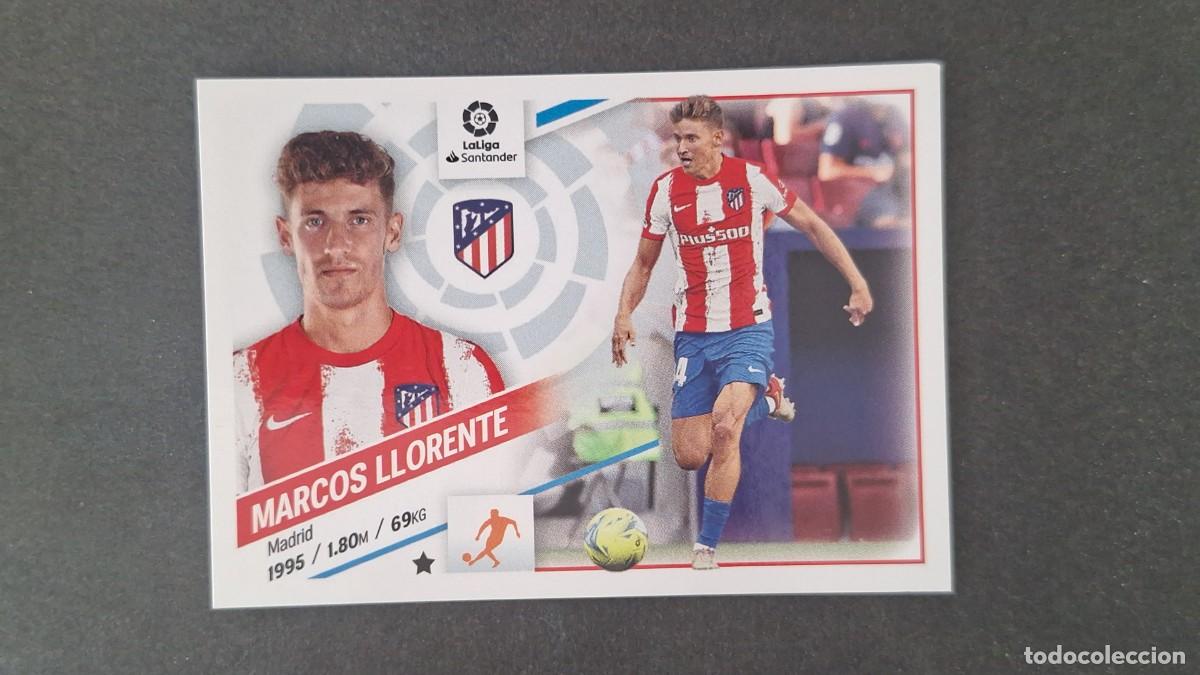 Cromos de f&uacute;tbol: L1 MARCOS LLORENTE ATLETICO DE MADRID LIGA ESTE 2022 2023 22 23 NUNCA PEGADO SIN PEGAR