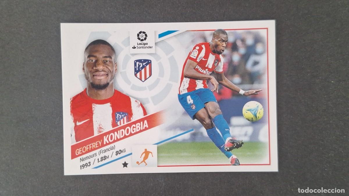 Cromos de f&uacute;tbol: L1 KONDOGBIA ATLETICO DE MADRID LIGA ESTE 2022 2023 22 23 NUNCA PEGADO SIN PEGAR
