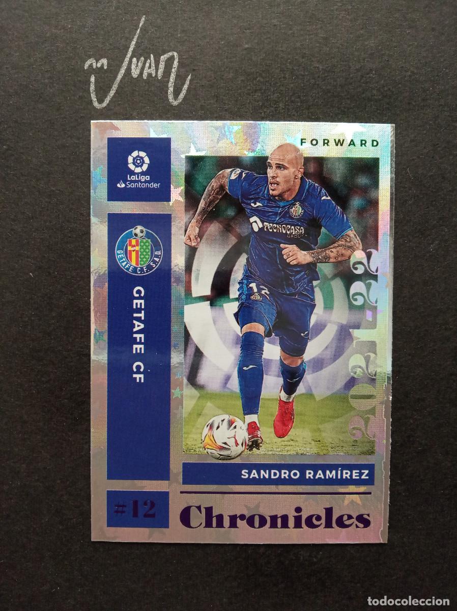Cromos de f&uacute;tbol: N&ordm; 11 PURPLE ASTRO SANDRO RAMIREZ GETAFE LAS PALMAS ⚽ PANINI &reg; CHRONICLES LIGA 2021 2022 21 22 NUEVO