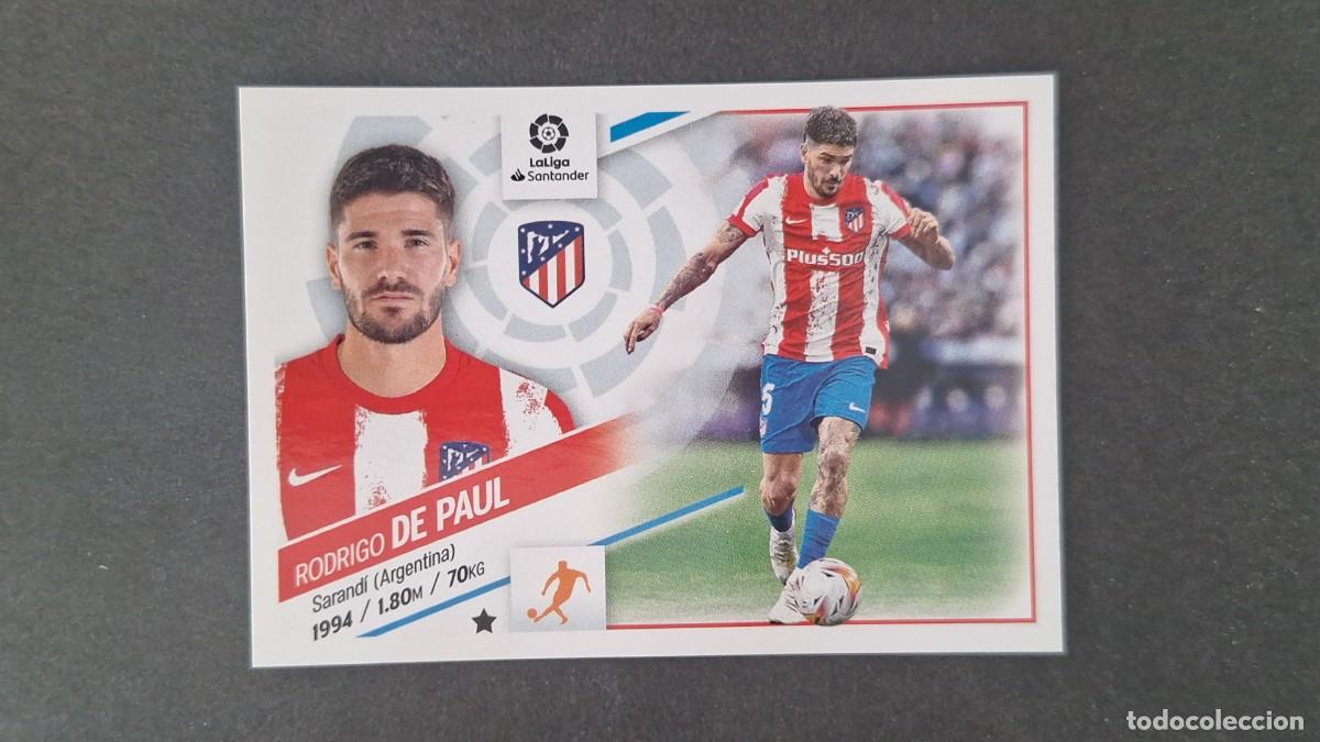 Cromos de f&uacute;tbol: L1 DE PAUL ATLETICO DE MADRID LIGA ESTE 2022 2023 22 23 NUNCA PEGADO SIN PEGAR