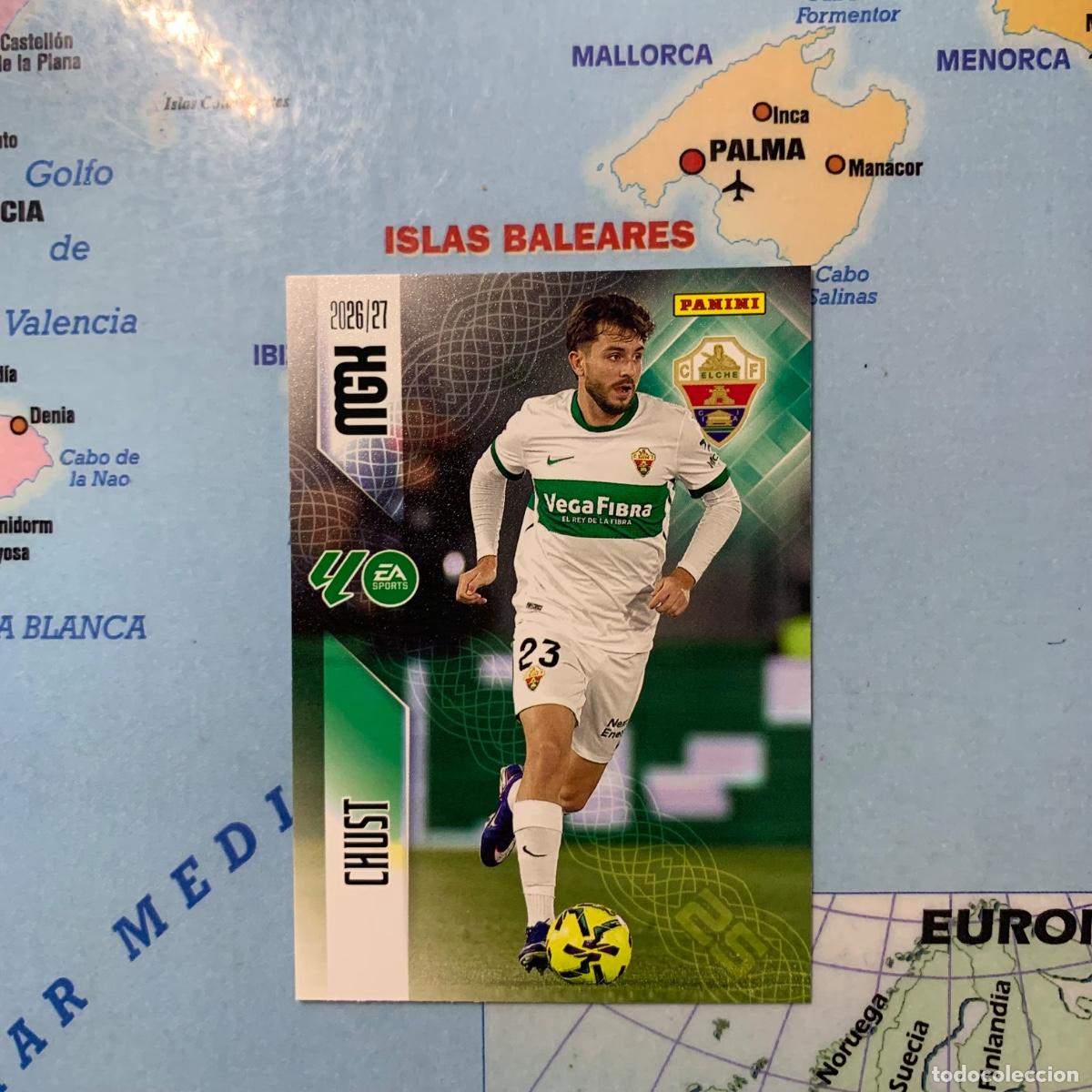 Cartes &agrave; collectionner de Football: Chust n&uacute;mero 149 del Elche megacracks 26-27 2026-2027