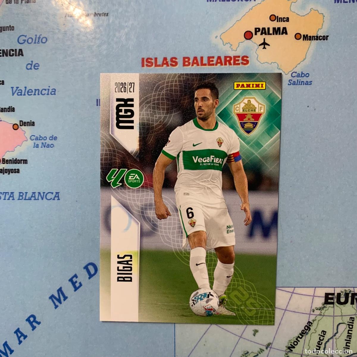 Cromos de Futebol: Bigas n&uacute;mero 150 del Elche megacracks 26-27 2026-2027