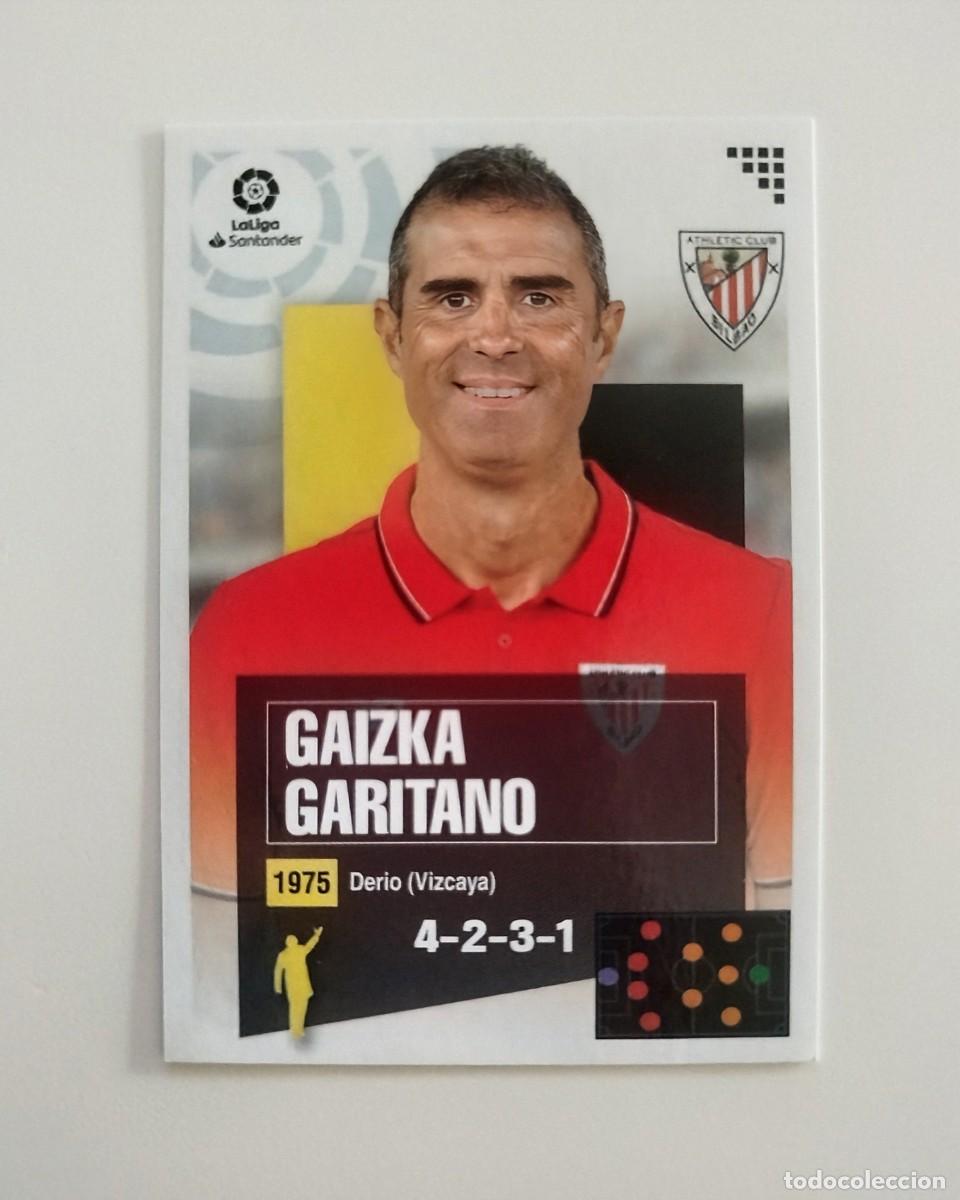 Cromos de f&uacute;tbol: Gaizka Garitano 1 SIN PEGAR NUNCA PEGADO Athletic Club Bilbao Liga Ediciones Este 20 21 / 2020 2021