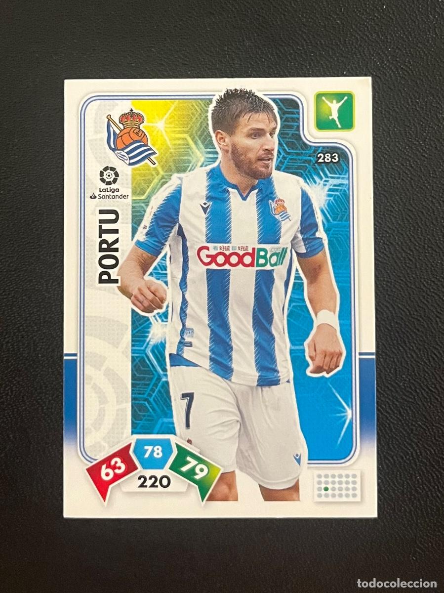 Cromos de f&uacute;tbol: 283 PORTU REAL SOCIEDAD ADRENALYN 2019 2020 PANINI CROMO LA LIGA 19 20