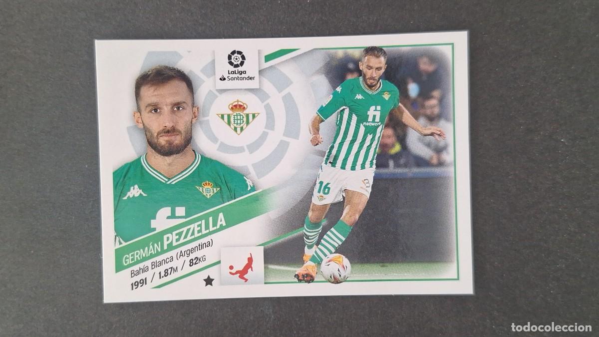 Cromos de f&uacute;tbol: L1 PEZZELLA REAL BETIS BALOMPIE LIGA ESTE 2022 2023 22 23 NUNCA PEGADO SIN PEGAR
