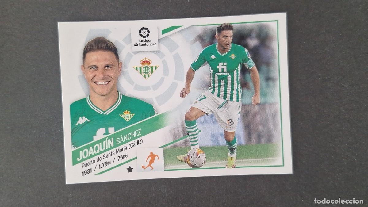 Fu&szlig;ball-Sticker: L1 JOAQUIN REAL BETIS BALOMPIE LIGA ESTE 2022 2023 22 23 NUNCA PEGADO SIN PEGAR