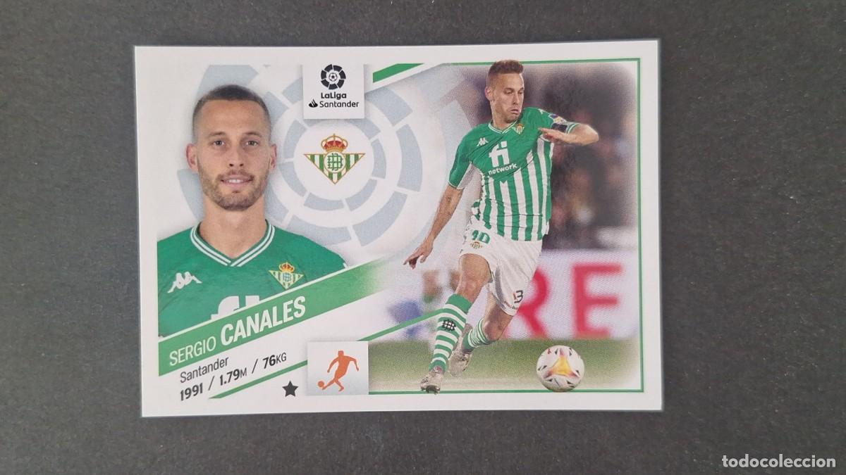 Fu&szlig;ball-Sticker: L1 CANALES REAL BETIS BALOMPIE LIGA ESTE 2022 2023 22 23 NUNCA PEGADO SIN PEGAR