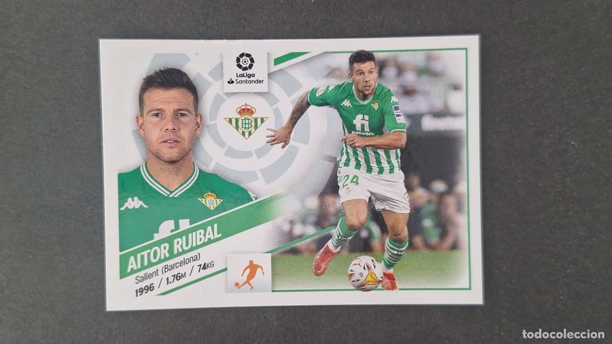 Football Stickers: L1 AITOR RUIBAL REAL BETIS BALOMPIE LIGA ESTE 2022 2023 22 23 NUNCA PEGADO SIN PEGAR