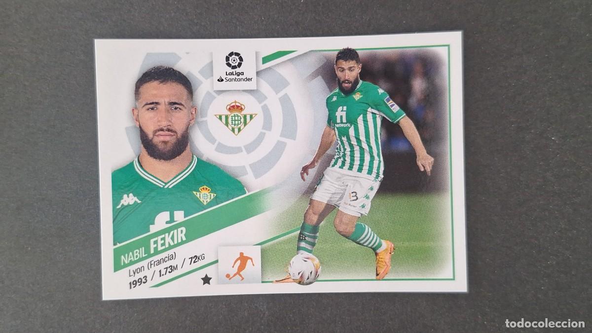 Football Stickers: L1 FEKIR REAL BETIS BALOMPIE LIGA ESTE 2022 2023 22 23 NUNCA PEGADO SIN PEGAR