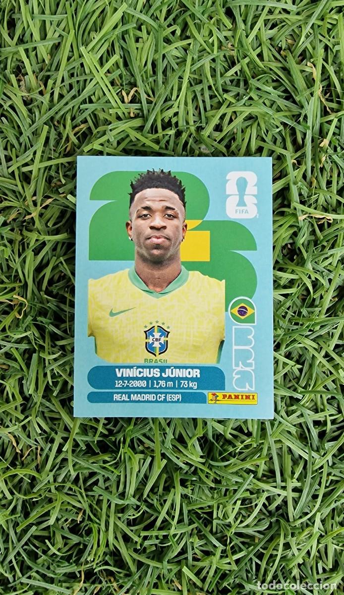 Football Stickers: Vinicius 14 Brasil Mundial 2026 cromo sticker Panini