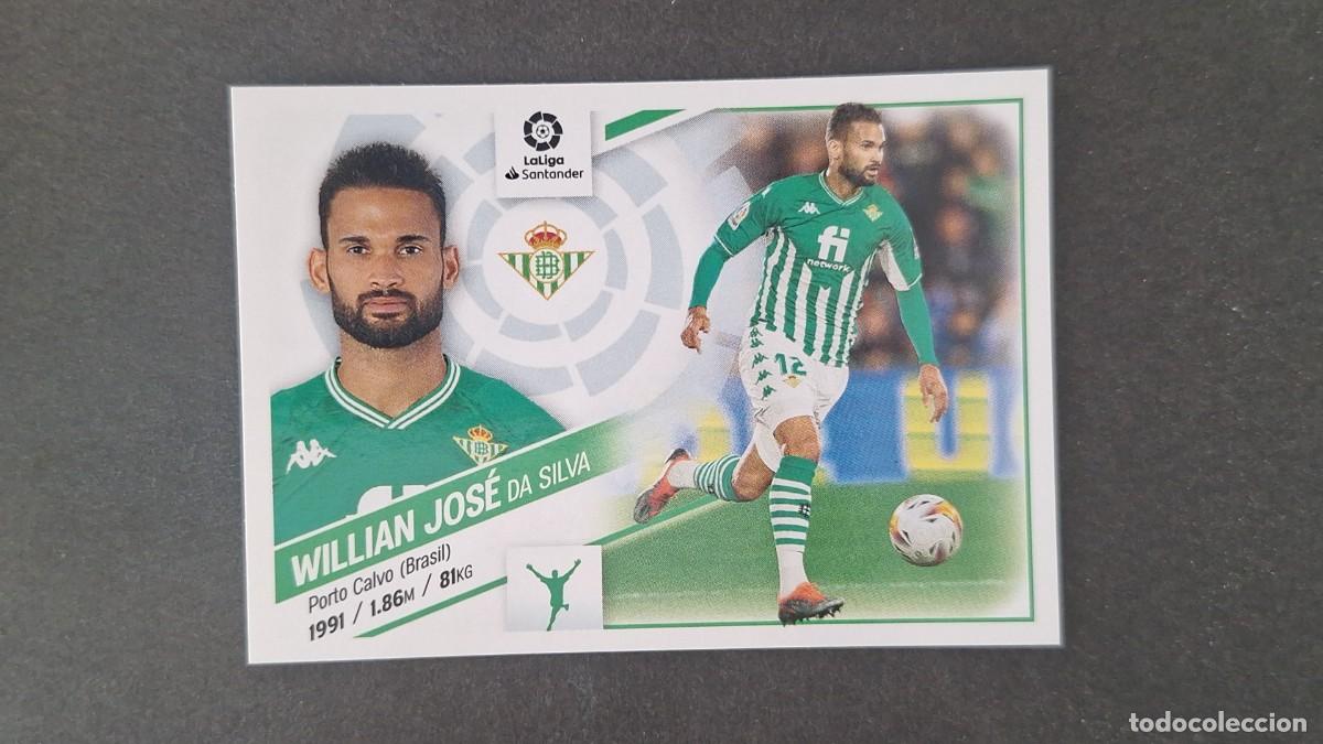 Football Stickers: L1 WILLIAN JOSE REAL BETIS BALOMPIE LIGA ESTE 2022 2023 22 23 NUNCA PEGADO SIN PEGAR