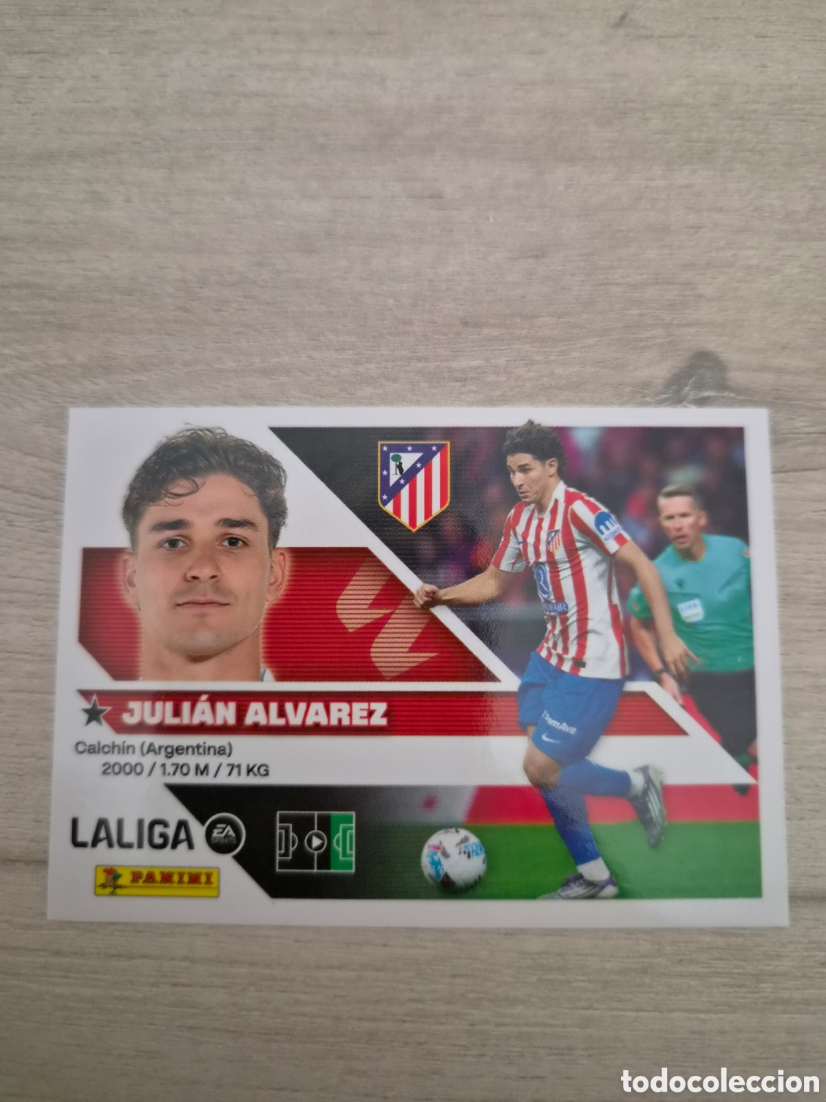 Cartes &agrave; collectionner de Football: N&deg;20 Atl&eacute;tico de Madrid Juli&aacute;n &Aacute;lvarez Liga Este 26/27