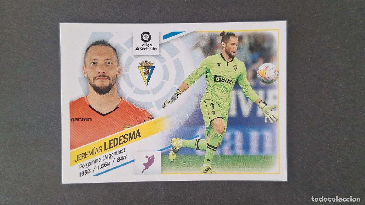 Football Stickers: L1 LEDESMA CADIZ C. F. LIGA ESTE 2022 2023 22 23 NUNCA PEGADO SIN PEGAR