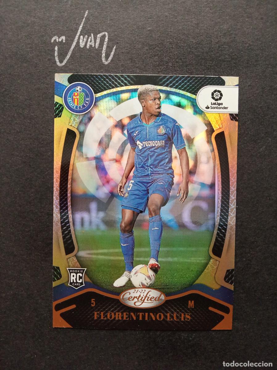 Fu&szlig;ball-Sticker: N&ordm; 156 ROOKIE FLORENTINO LUIS GETAFE PORTUGAL ⚽ PANINI &reg; CHRONICLES CERTIFIED LIGA 2021 2022 21 22