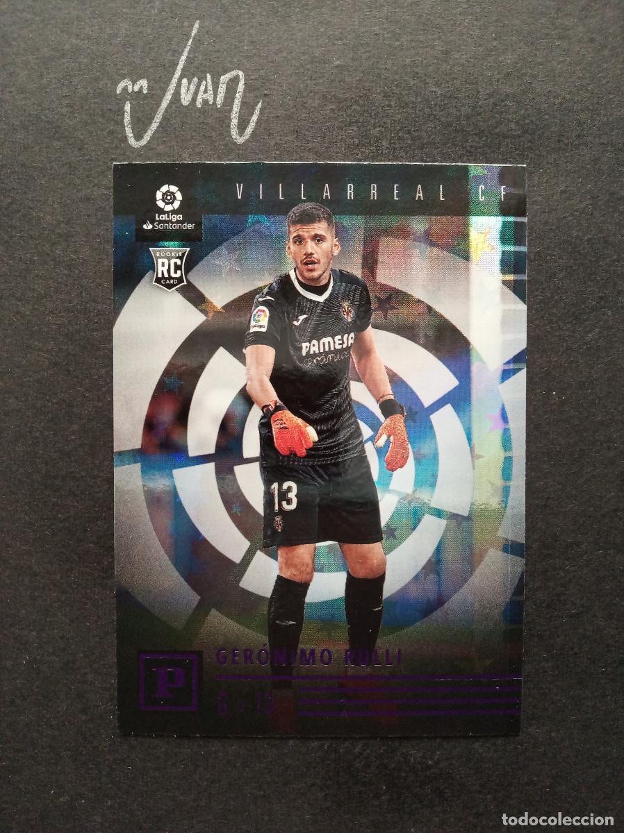Cromos de f&uacute;tbol: N&ordm; 40 PURPLE ASTRO ROOKIE RULLI VILLARREAL ARGENTINA⚽ PANINI &reg; CHRONICLES LIGA 2021 2022 21 22 NUEVO