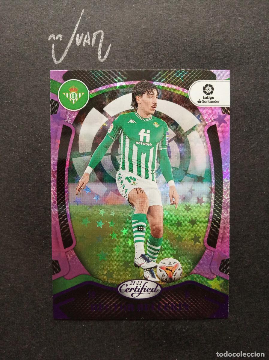 Fu&szlig;ball-Sticker: N&ordm; 161 PURPLE ASTRO BELLERIN REAL BETIS ESPA&Ntilde;A ⚽ PANINI &reg; CHRONICLES CERTIFIED LIGA 2021 2022 21 22