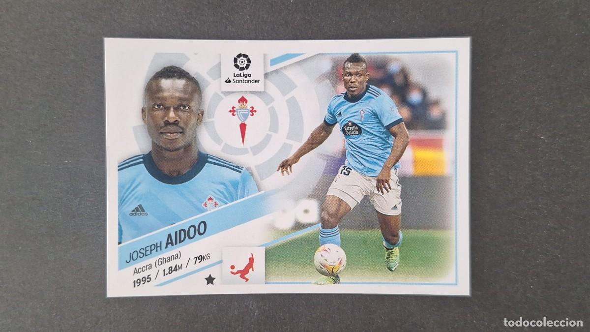 Cromos de f&uacute;tbol: L1 AIDOO CELTA DE VIGO LIGA ESTE 2022 2023 22 23 NUNCA PEGADO SIN PEGAR
