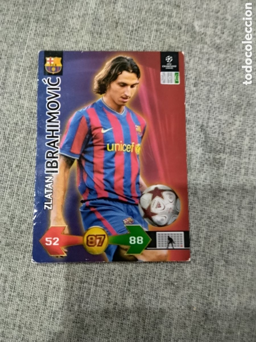 Cromos de f&uacute;tbol: SUPER STRIKES 2009-10 ZLATAN IBRAHIMOVIC - FC BARCELONA