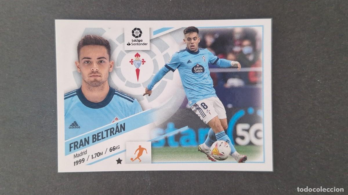 Cromos de f&uacute;tbol: L1 FRAN BELTRAN CELTA DE VIGO LIGA ESTE 2022 2023 22 23 NUNCA PEGADO SIN PEGAR
