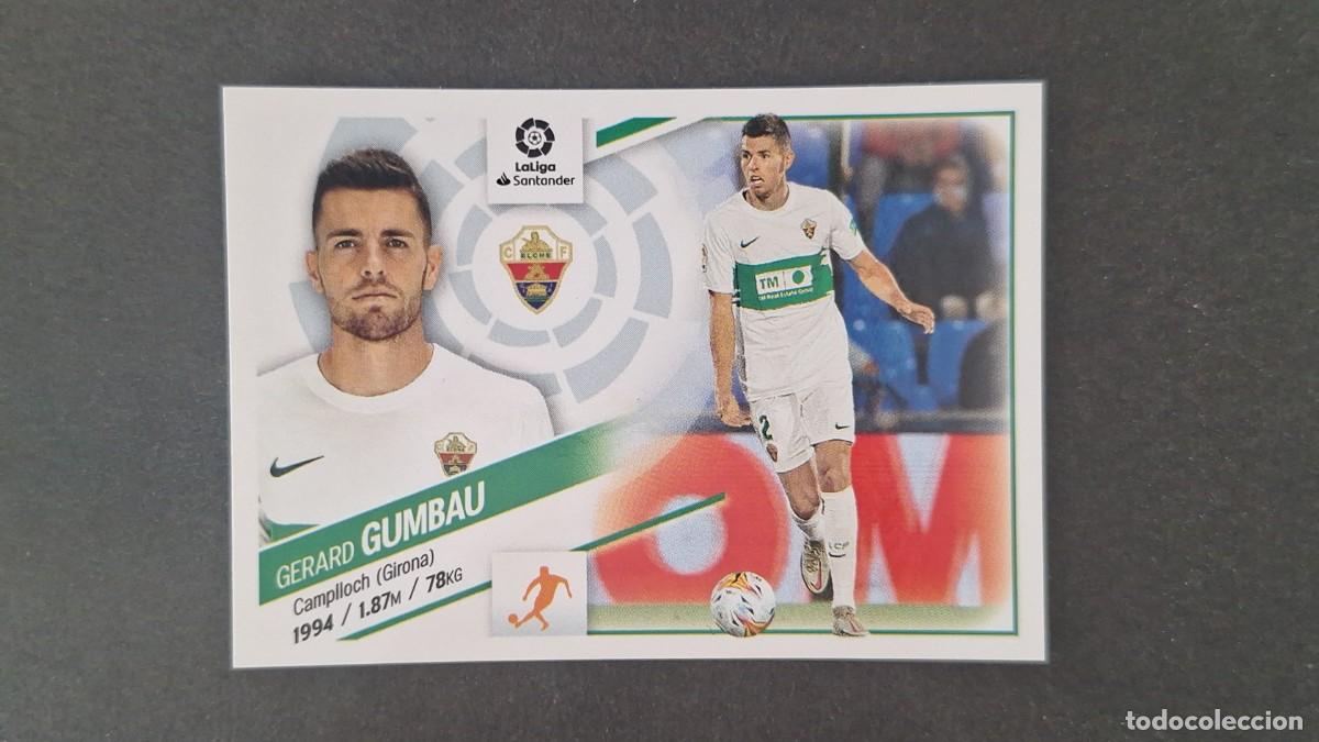 Cromos de f&uacute;tbol: L1 GUMBAU ELCHE C. F. LIGA ESTE 2022 2023 22 23 NUNCA PEGADO SIN PEGAR