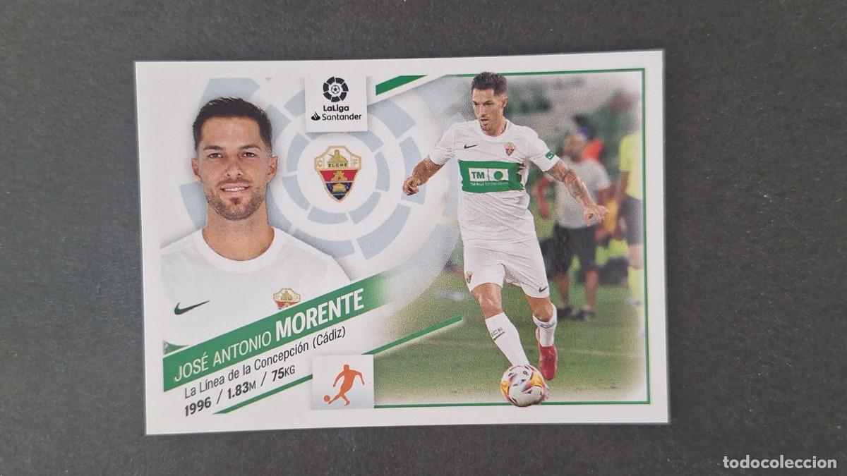 Fu&szlig;ball-Sticker: L1 MORENTE ELCHE C. F. LIGA ESTE 2022 2023 22 23 NUNCA PEGADO SIN PEGAR