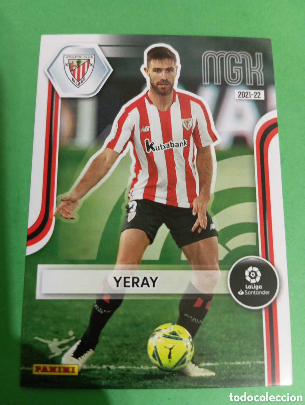 Fu&szlig;ball-Sticker: Yeray Athletic de Bilbao n&deg;24 / PANINI MEGACRACKS 2021/2022
