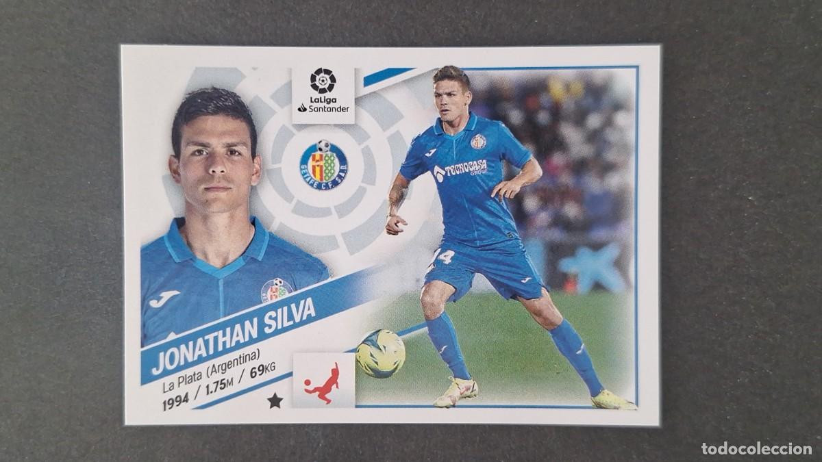 Fu&szlig;ball-Sticker: L1 JONATHAN SILVA GETAFE C. F. LIGA ESTE 2022 2023 22 23 NUNCA PEGADO SIN PEGAR