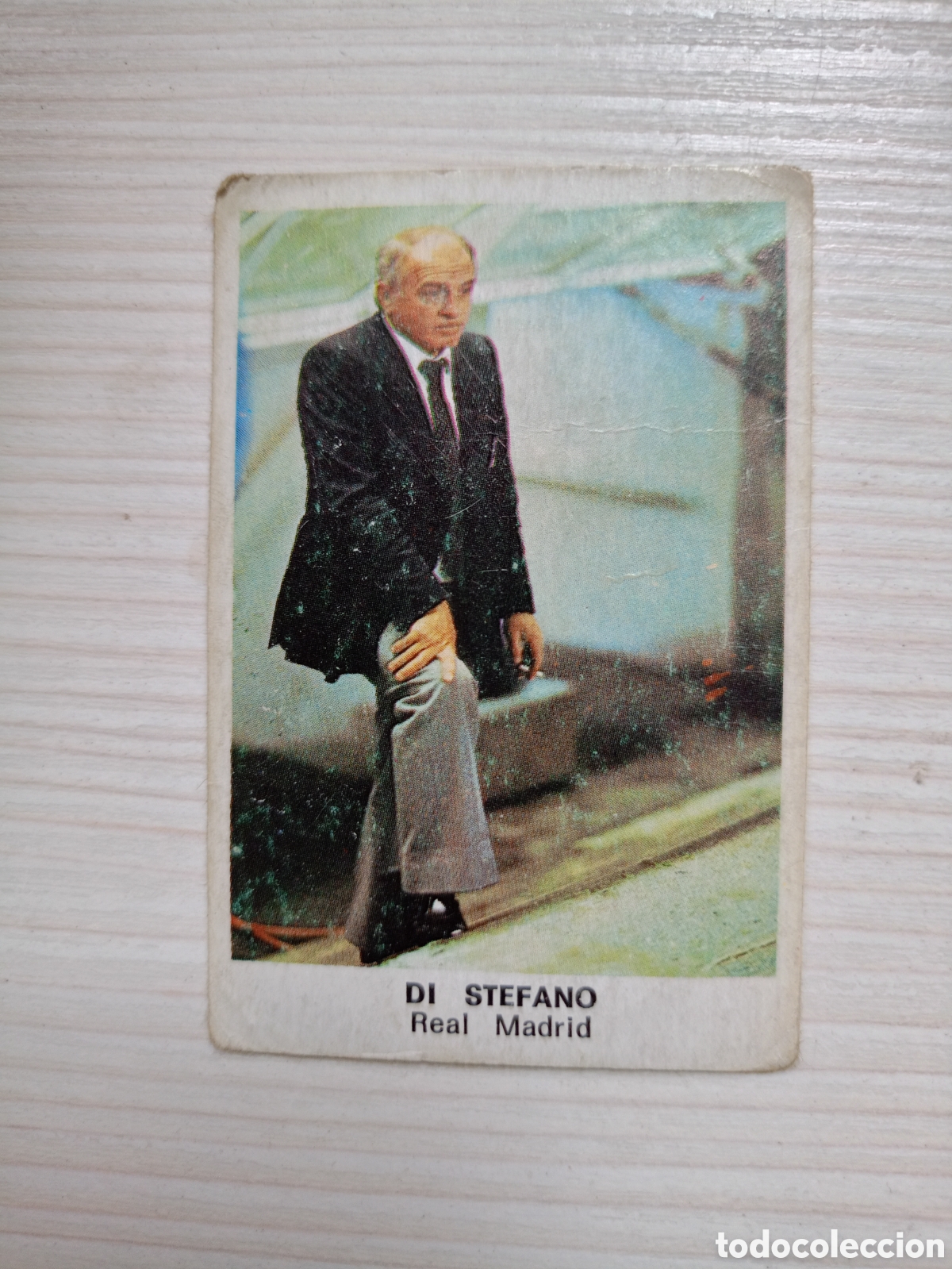 Cromos de Futebol: Real Madrid - Di Stefano, Entrenador - Cromos Cano - F&uacute;tbol 1983-1984, 83-84