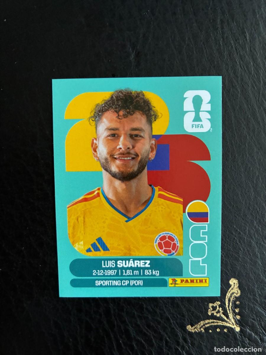 Cromos de f&uacute;tbol: COL 19 LUIS SUAREZ COL19 COLOMBIA FIFA WORLD CUP MUNDIAL 2026 26 PANINI