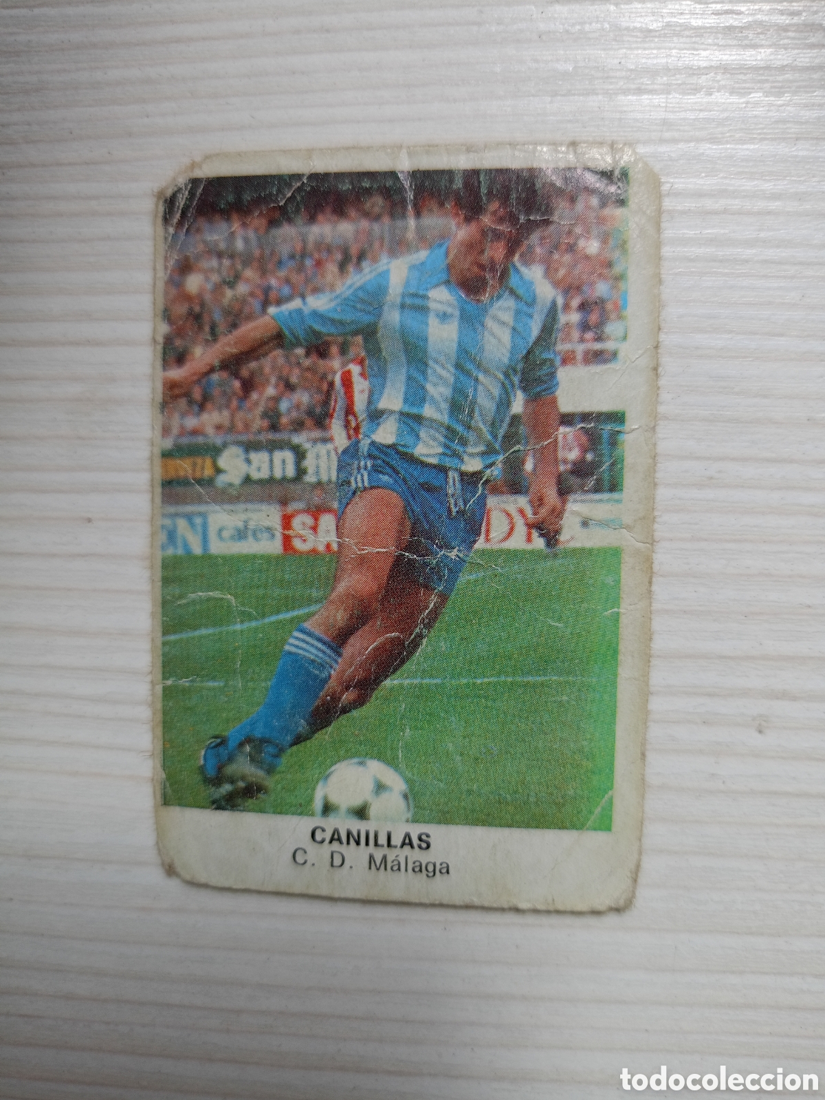 Cromos de Futebol: M&aacute;laga - Canillas - Cromos Cano 1983-1984, 83-84 - Nunca pegado