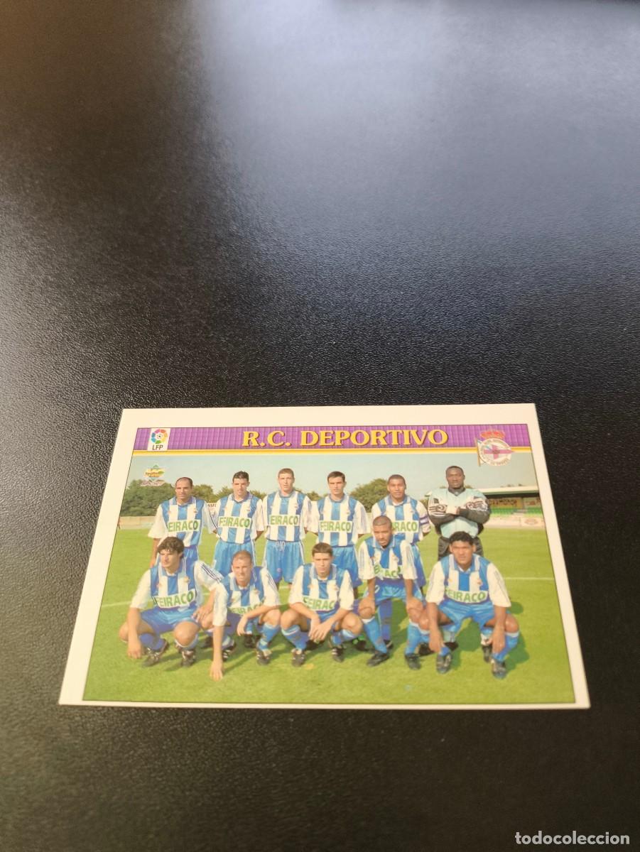 Cromos de f&uacute;tbol: 366 INDICE PLANTILLA DEPORTIVO DE LA CORU&Ntilde;A MUNDICROMO FICHAS LIGA 1999 2000 99 00 NO PANINI ESTE