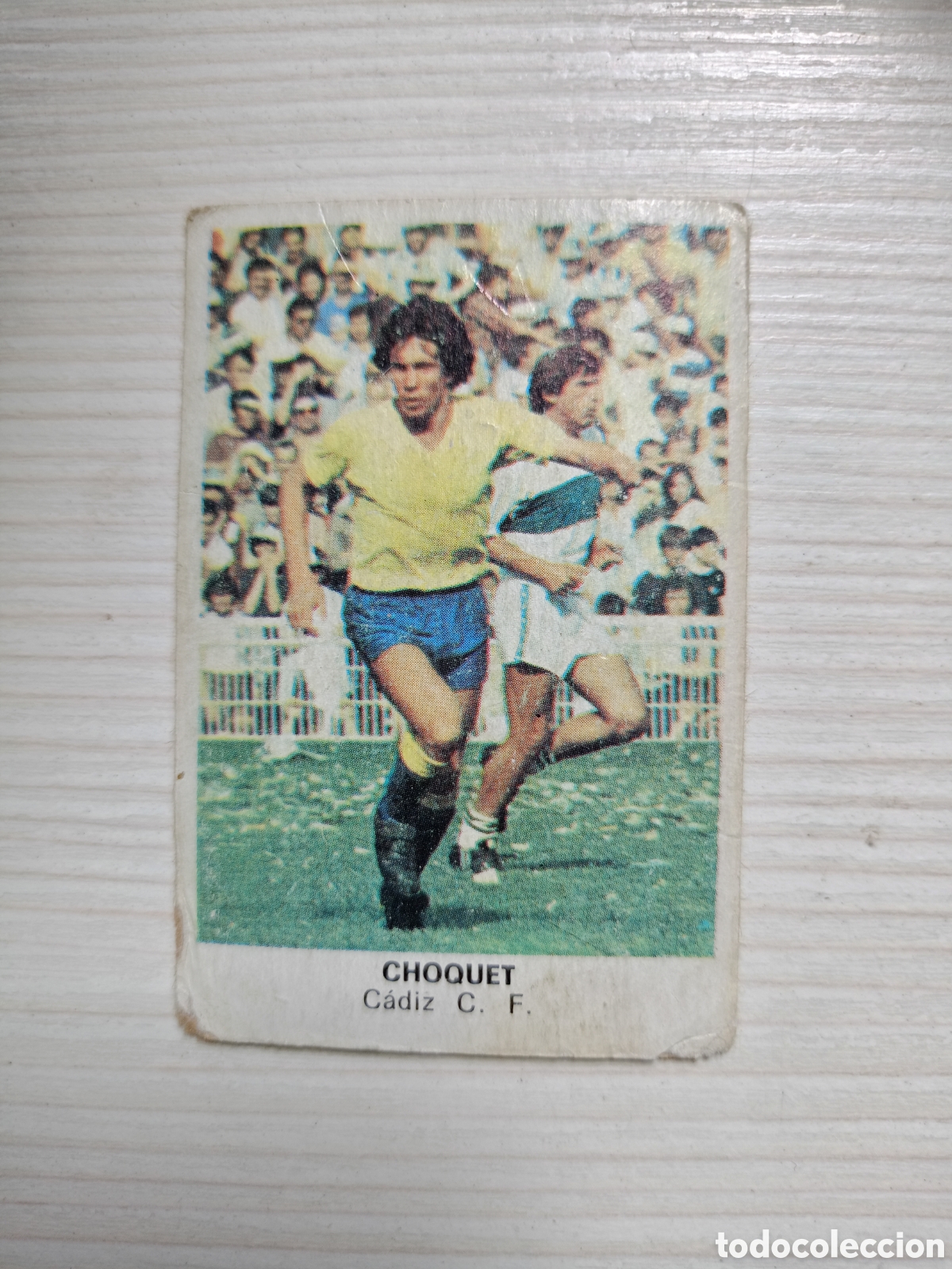 Cromos de f&uacute;tbol: CHOQUET CADIZ CANO 1983 1984 CROMO FUTBOL 83 84 LIGA