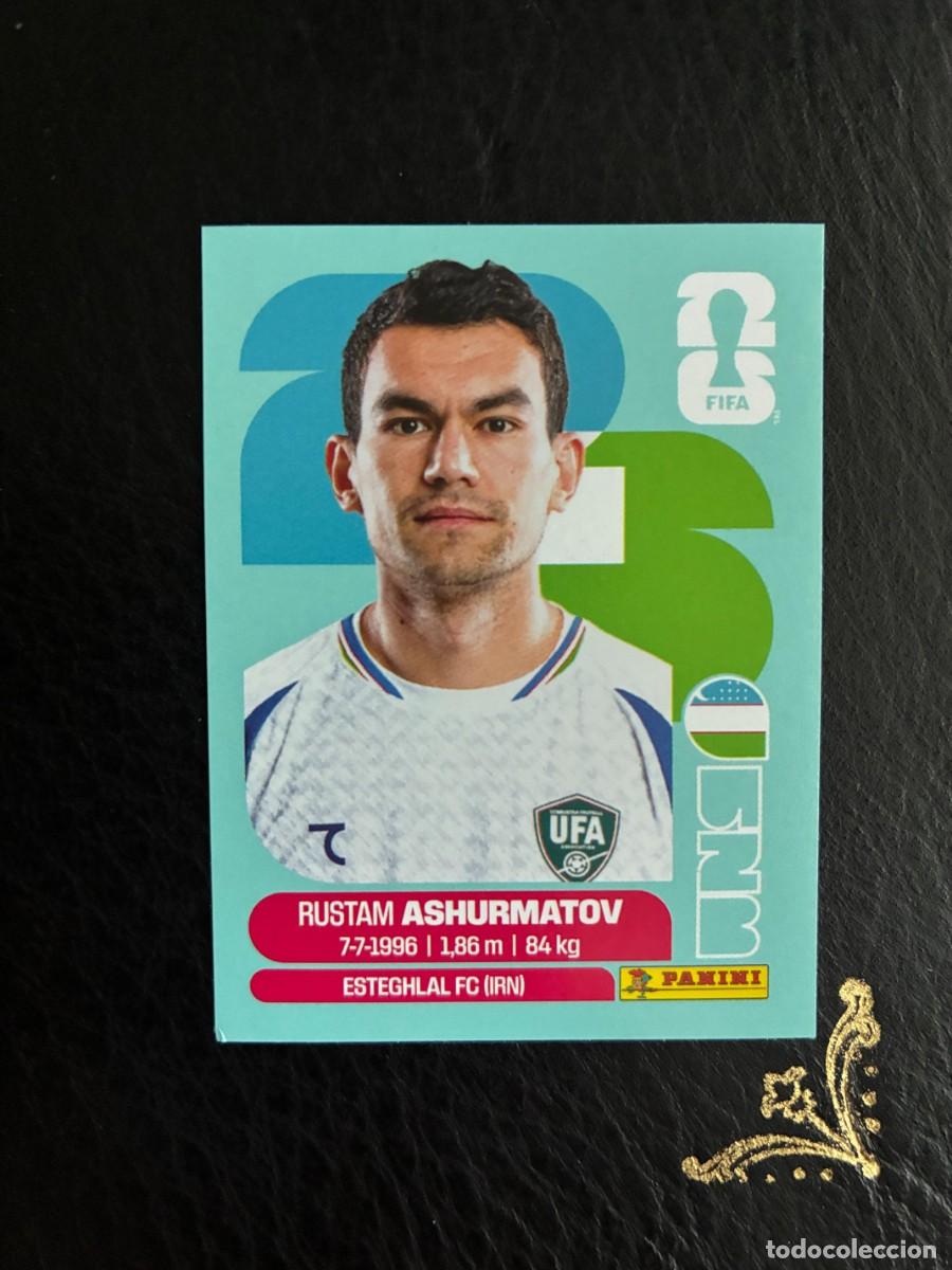 Cromos de f&uacute;tbol: UZB 7 RUSTAM ASHURMATOV UZB7 UZBEKISTAN FIFA WORLD CUP MUNDIAL 2026 26 PANINI